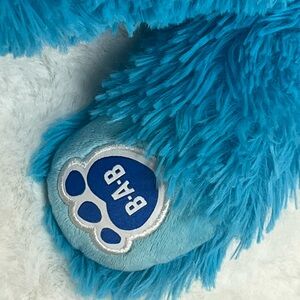 Build-A-Bear Blue and White Stuffed Animal